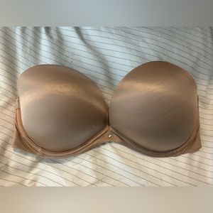 Victoria Secret Strapless Wired Bra 36D